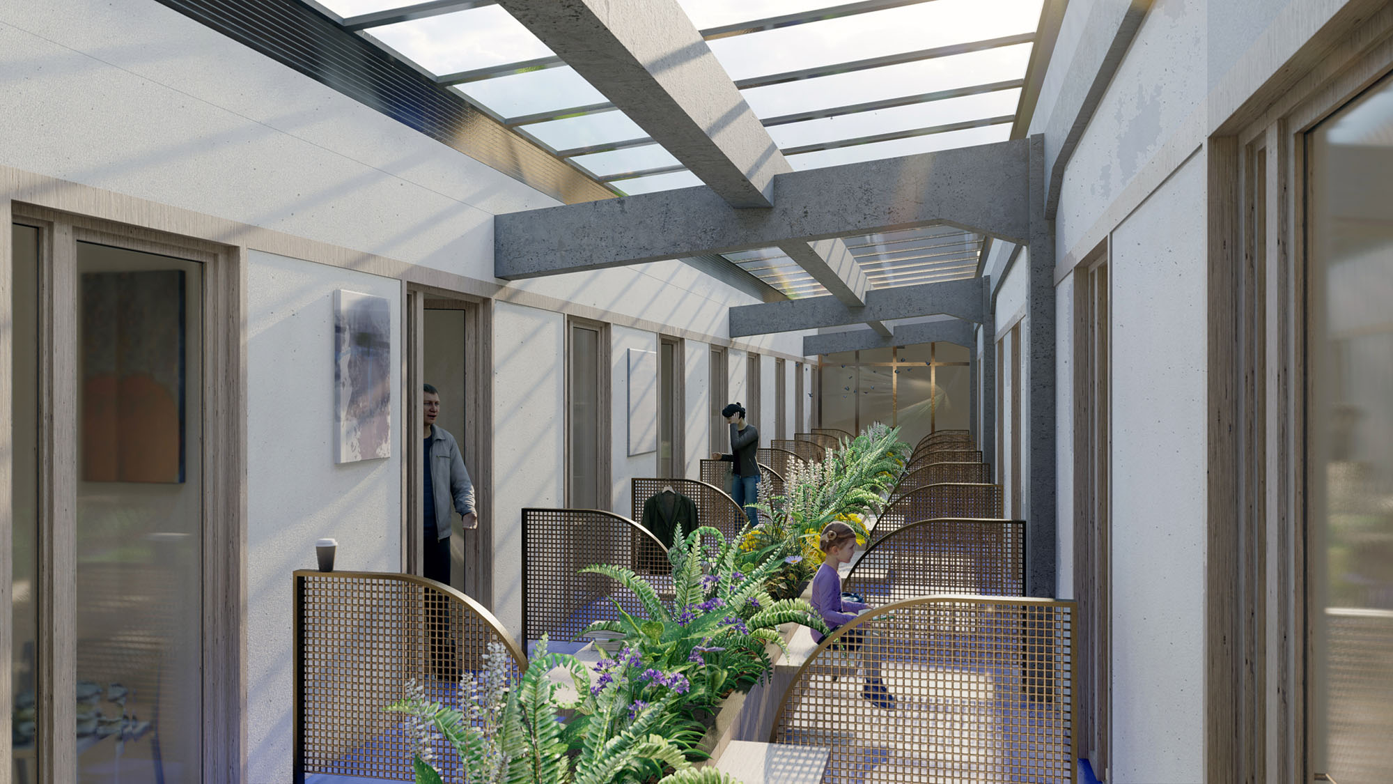 Hostel mit Co-Working und Café
