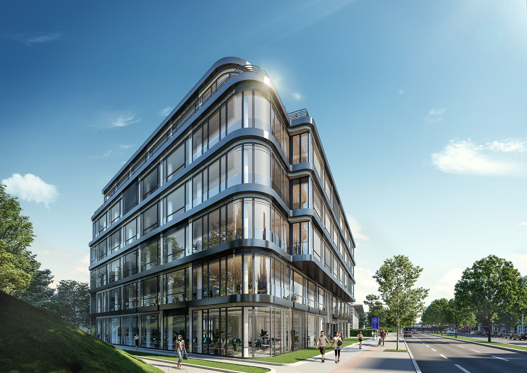 Bürogebäude Holzhauser Straße Berlin, 2020